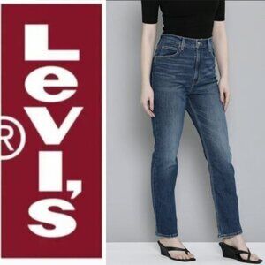 Levi’s Jeans Straight Leg Blue Jeans Size 30 TALL